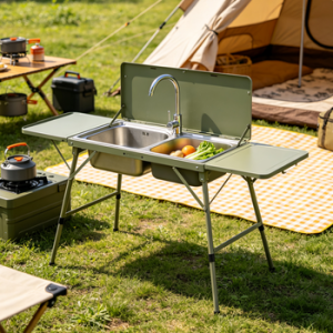 GraniteField Folding Wash and Prep Station