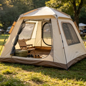 PineRidge Summit 4-Person Family Camping Tent