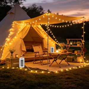 GlowLine USB Camp String Light Set